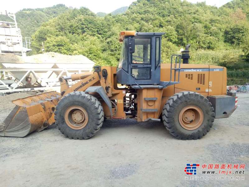陕西出售转让二手3100小时2012年龙工zl50c装载机