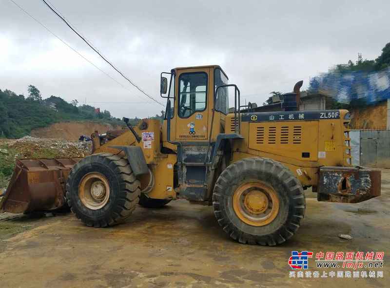 贵州出售转让二手2980小时2008年山工zl50f装载机