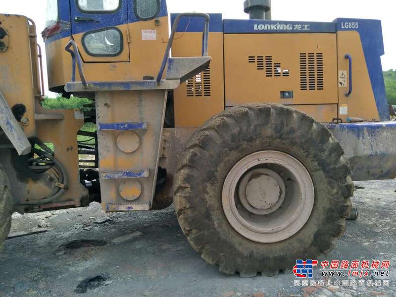 贵州出售转让二手4300小时2009年龙工lg855装载机