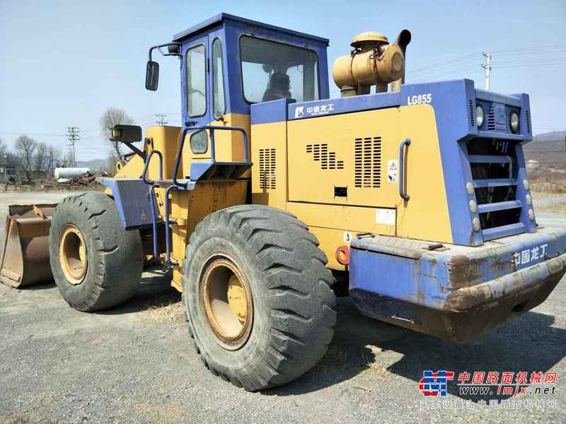 辽宁出售转让二手8000小时2010年龙工lg855装载机