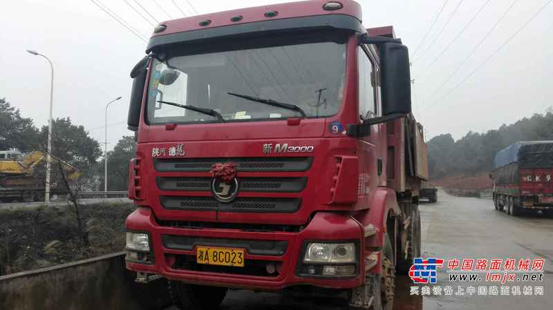 湖南出售转让二手2014年陕汽德龙sx3255br384自卸车