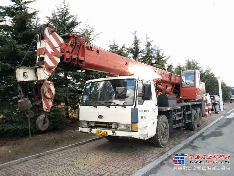 山东出售转让二手8000小时2006年浦沅qz20h汽车起重机