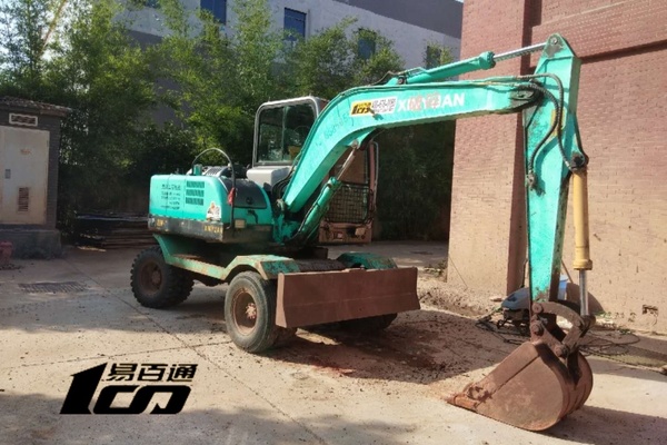 湘潭市出售转让二手2013年新源机械XY65W-7挖掘机