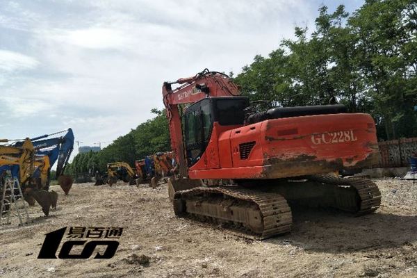 合肥市出售转让二手2012年山重建机GC228LC-8挖掘机