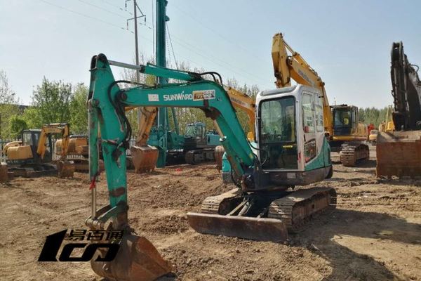 德州市出售转让二手10270小时2009年山河智能SWE60H挖掘机