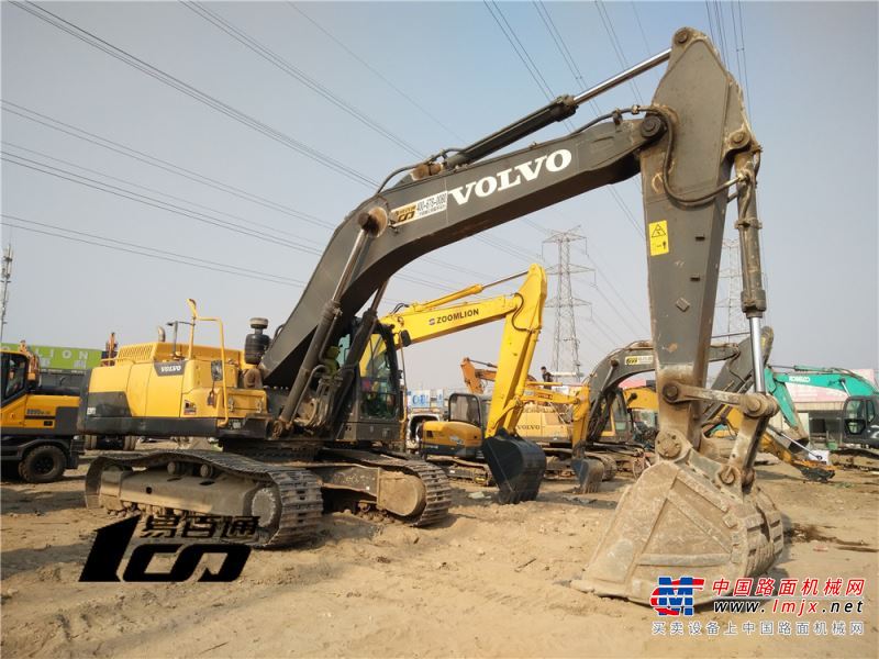 北京出售转让二手7032小时2013年沃尔沃EC350D挖掘机