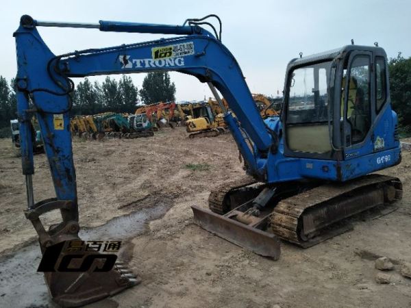 郑州市出售转让二手6340小时2012年山重建机GC60-8挖掘机
