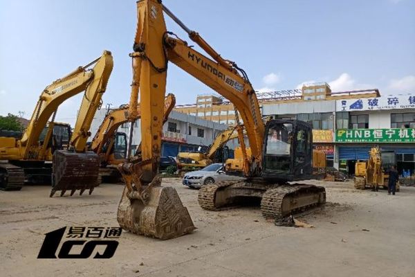 贵阳市出售转让二手2008年现代R215-7挖掘机