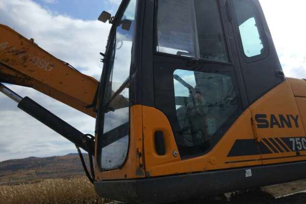 吉林出售转让二手6581小时2011年三一重工SY75C挖掘机