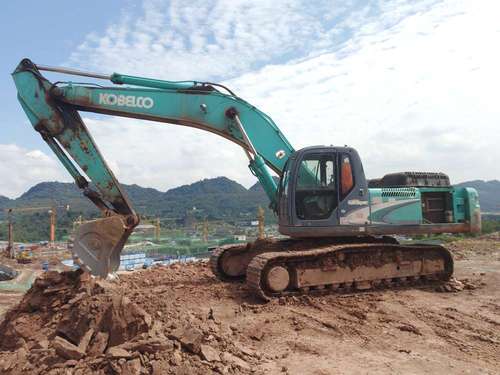 四川出售转让二手9872小时2009年神钢SK350LC挖掘机