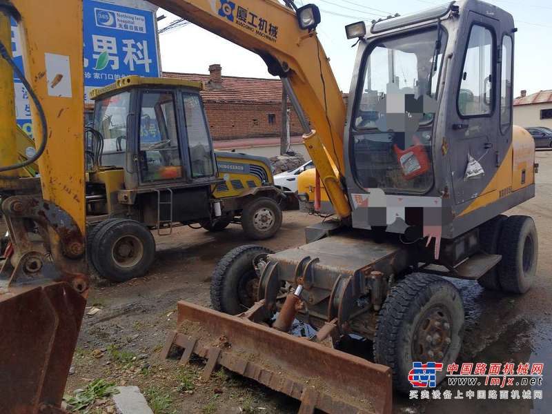 内蒙古出售转让二手6000小时2009年厦工轮挖XG805LII挖掘机