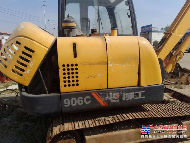 内蒙古出售转让二手5000小时2010年柳工CLG906C挖掘机