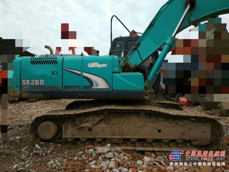 甘肃出售转让二手8000小时2010年神钢SK250挖掘机