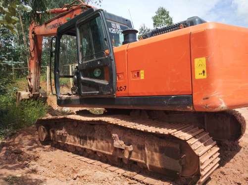 云南出售转让二手5641小时2010年现代R225LC挖掘机