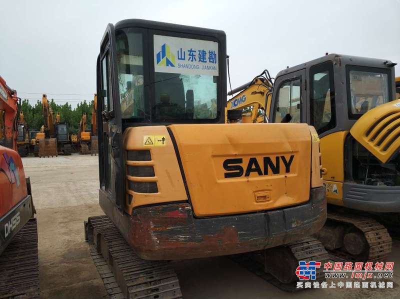山东出售转让二手5500小时2012年三一重工SY55C挖掘机