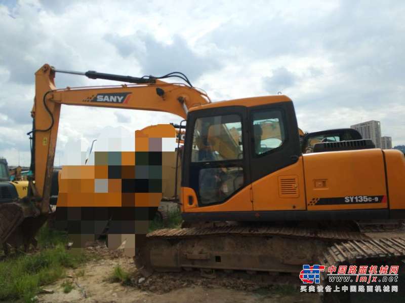 云南出售转让二手6521小时2012年三一重工SY135C挖掘机