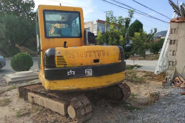 山东出售转让二手6700小时2009年龙工LG6060挖掘机
