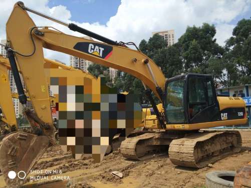 云南出售转让二手5412小时2012年卡特彼勒320D挖掘机