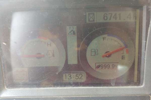 云南出售转让二手6741小时2008年日立ZX250K挖掘机