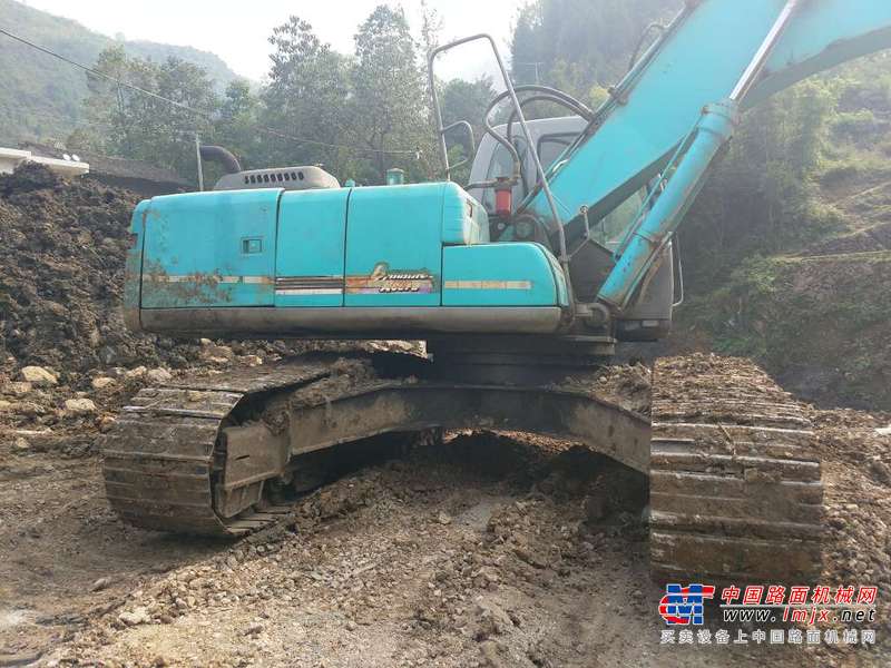 贵州出售转让二手17684小时2008年神钢SK250LC挖掘机