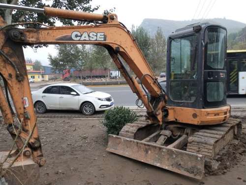 山西出售转让二手8000小时2009年凯斯CX55B挖掘机