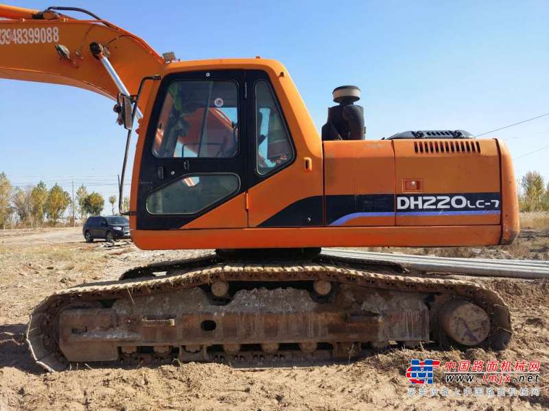 内蒙古出售转让二手12000小时2010年斗山DH220LC挖掘机
