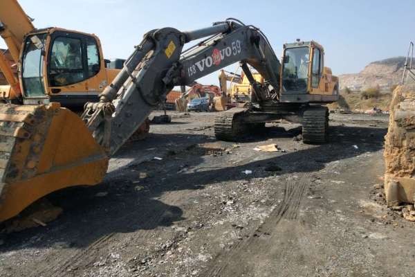 山西出售转让二手10000小时2010年沃尔沃EC360BLC挖掘机