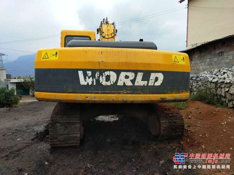 贵州出售转让二手8000小时2011年沃得重工W2239挖掘机