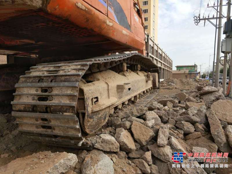 内蒙古出售转让二手11000小时2008年斗山DH220LC挖掘机