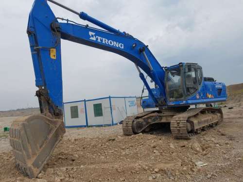 陕西出售转让二手3000小时2013年山重建机GC378挖掘机