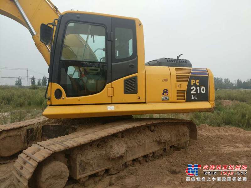 河南出售转让二手7653小时2012年小松PC210LC挖掘机
