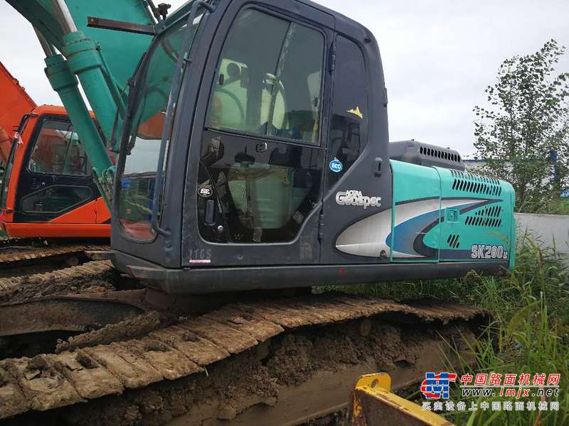 吉林出售转让二手15000小时2003年神钢SK250LC挖掘机