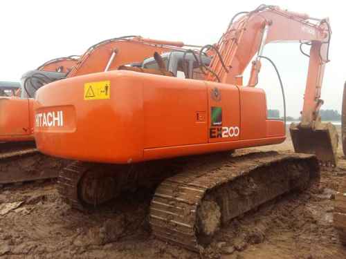 河北出售转让二手25000小时2003年日立EX200挖掘机