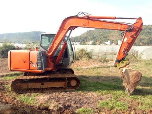 云南出售转让二手4325小时2012年日立ZX70挖掘机