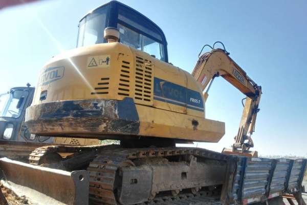 山西出售转让二手8600小时2008年福田雷沃FR65挖掘机