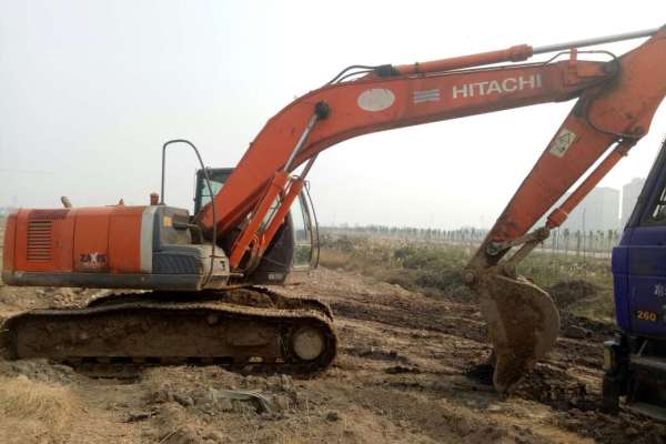 山东出售转让二手9500小时2010年日立ZX200挖掘机