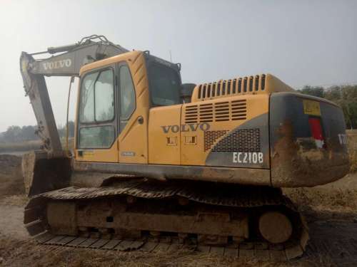 山东出售转让二手9600小时2011年沃尔沃EC210B挖掘机