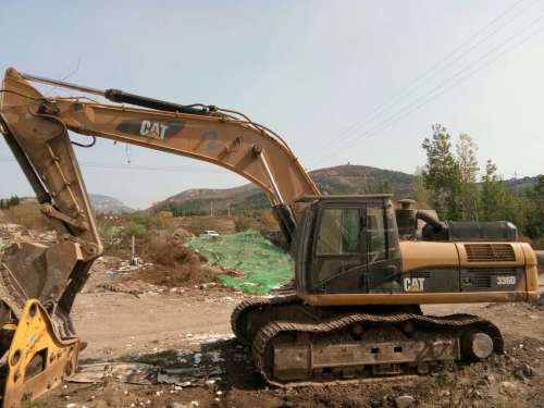 山东出售转让二手8000小时2011年卡特彼勒336D挖掘机