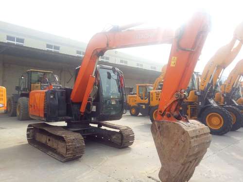 陕西出售转让二手3900小时2014年日立ZX70挖掘机