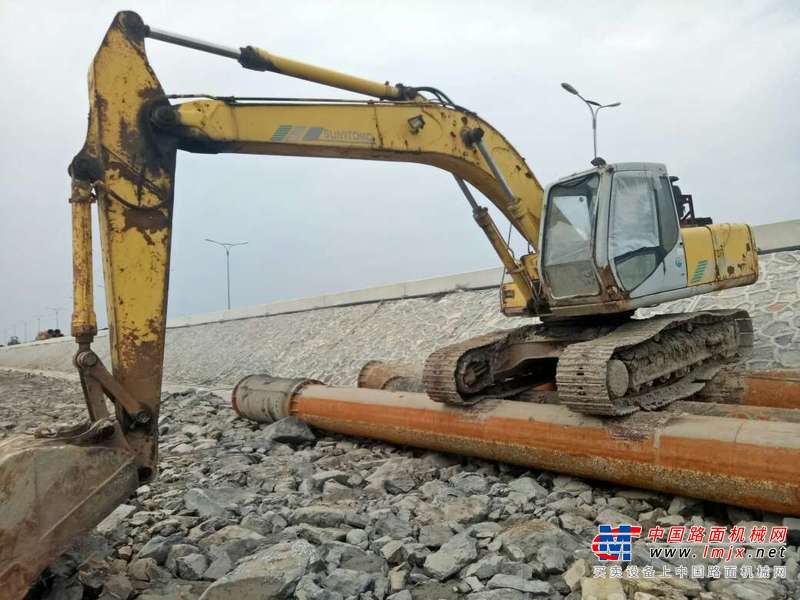 山东出售转让二手12000小时2003年住友SH200A1挖掘机