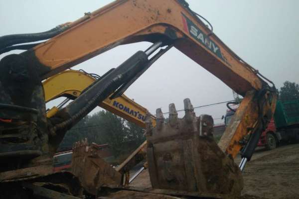河北出售转让二手4500小时2014年三一重工SY55C挖掘机