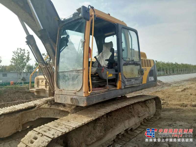 山东出售转让二手9500小时2009年沃尔沃EC210B挖掘机