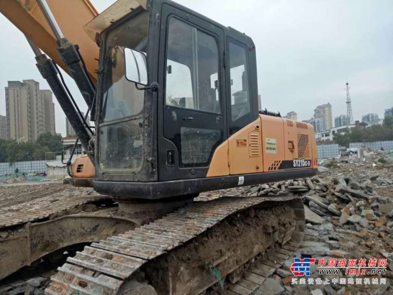 山东出售转让二手3800小时2013年三一重工SY215C挖掘机