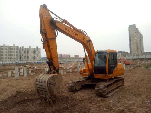 辽宁出售转让二手10000小时2008年现代R130LC挖掘机