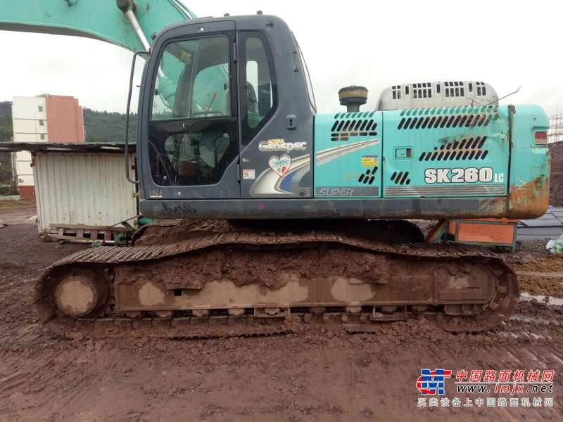 四川出售转让二手12000小时2011年神钢SK260LC挖掘机
