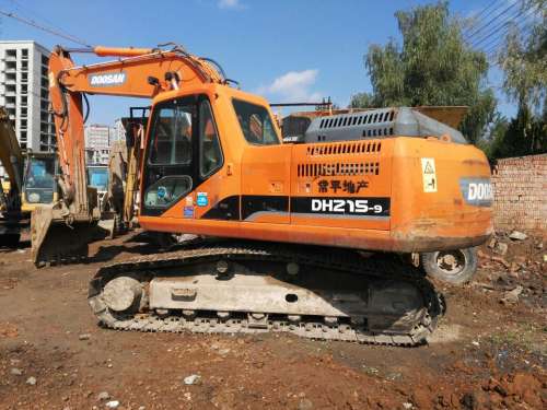 山西出售转让二手6500小时2011年斗山DH215挖掘机