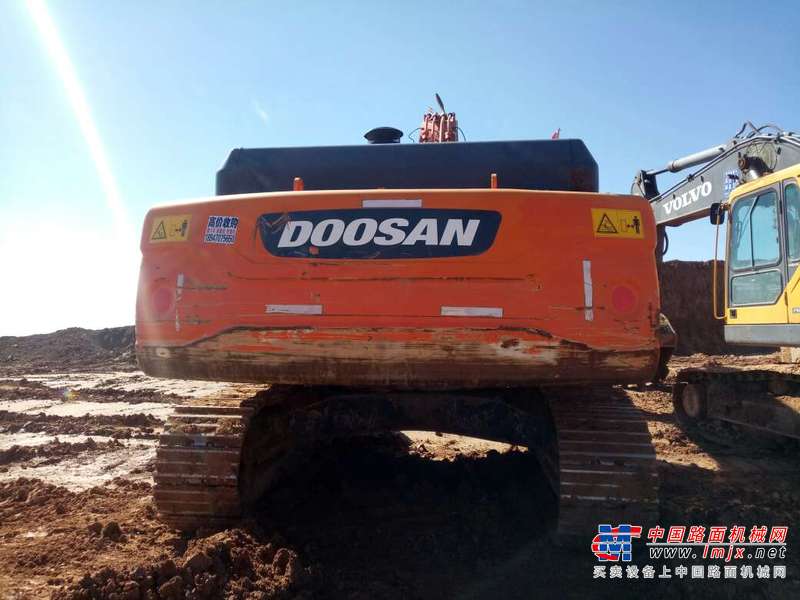 山西出售转让二手5000小时2012年斗山DX380LC挖掘机