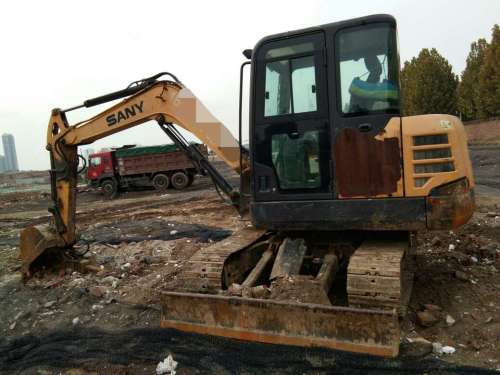 河北出售转让二手6000小时2010年三一重工SY55C挖掘机