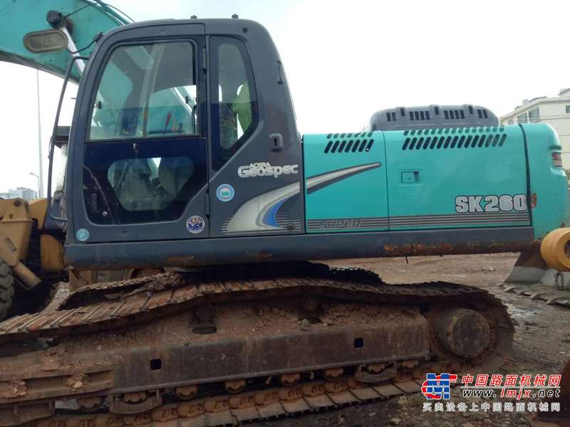 云南出售转让二手7563小时2010年神钢SK260LC挖掘机