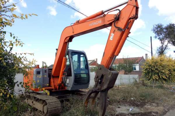 辽宁出售转让二手7000小时2011年日立ZX70挖掘机